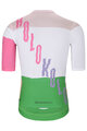 HOLOKOLO Cyklistický dres s krátkým rukávem - FACES - vícebarevná