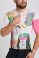HOLOKOLO Cyklistický dres s krátkým rukávem - FACES - vícebarevná