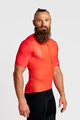HOLOKOLO Cyklistický dres s krátkým rukávem - PERFORMANCE - oranžová