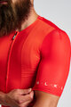 HOLOKOLO Cyklistický dres s krátkým rukávem - PERFORMANCE - oranžová