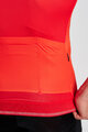 HOLOKOLO Cyklistický dres s krátkým rukávem - PERFORMANCE - oranžová