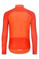 HOLOKOLO Cyklistický dres s dlouhým rukávem zimní - PERFORMANCE WINTER - oranžová