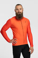 HOLOKOLO Cyklistický dres s dlouhým rukávem zimní - PERFORMANCE WINTER - oranžová