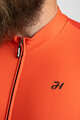 HOLOKOLO Cyklistický dres s dlouhým rukávem zimní - PERFORMANCE WINTER - oranžová