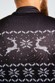 HOLOKOLO Cyklistický dres s dlouhým rukávem zimní - FROSTTRAIL WINTER - černá
