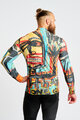 HOLOKOLO Cyklistický dres s dlouhým rukávem zimní - WILDLY II WINTER - vícebarevná