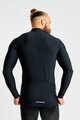 HOLOKOLO Cyklistický dres s dlouhým rukávem zimní - VICTORIOUS WINTER - černá