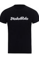 HOLOKOLO Cyklistické triko s krátkým rukávem - CREW - černá