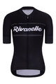 RIVANELLE BY HOLOKOLO Cyklistický dres s krátkým rukávem - GEAR UP - černá