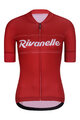 RIVANELLE BY HOLOKOLO Cyklistický dres s krátkým rukávem - GEAR UP - červená