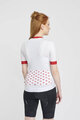 RIVANELLE BY HOLOKOLO Cyklistický dres s krátkým rukávem - FRUIT LADY - bílá/červená