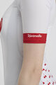 RIVANELLE BY HOLOKOLO Cyklistický dres s krátkým rukávem - FRUIT LADY - bílá/červená
