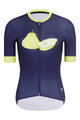 RIVANELLE BY HOLOKOLO Cyklistický dres s krátkým rukávem - FRUIT LADY - modrá/světle zelená