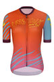 RIVANELLE BY HOLOKOLO Cyklistický dres s krátkým rukávem - LESS TALK - červená/vícebarevná