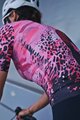 RIVANELLE BY HOLOKOLO Cyklistický dres s krátkým rukávem - ROSESCAPE - fialová/černá