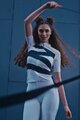 RIVANELLE BY HOLOKOLO Cyklistický dres s krátkým rukávem - MISS VELOAIRE - bílá