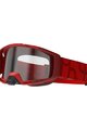 IXS Cyklistické brýle - TRIGGER CLEAR GOGGLE - červená