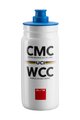 ELITE Cyklistická láhev na vodu - FLY 550 CMC-WCC - bílá