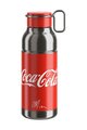 ELITE Cyklistická láhev na vodu - MIA COCA COLA - červená