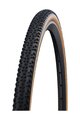 SCHWALBE plášť - X-ONE ALLROUND 700x33C RACEGUARD 67EPI - černá/hnědá