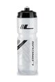 LONGUS Cyklistická láhev na vodu - TESA 1000ml - transparentní/černá