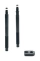 SCHWALBE nástavec ventilu - VALVE EXTENSIONS - černá