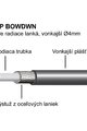 LONGUS bowden - SP OEM - černá