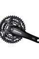 SHIMANO kliky s převodníkem - M522 175mm 42/32/24 - černá