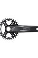 SHIMANO kliky s převodníkem - DEORE FC-M5100 30 1x10-11 - černá