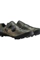 SHIMANO Cyklistické tretry - SH-XC903 LTD - hnědá/zelená