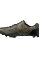 SHIMANO Cyklistické tretry - SH-XC903 LTD - hnědá/zelená