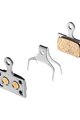 SHIMANO brzdové destičky - BRAKE PADS K04TI - stříbrná