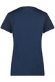 SHIMANO Cyklistické triko s krátkým rukávem - GRAPHIC TEE - modrá