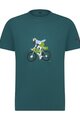 SHIMANO Cyklistické triko s krátkým rukávem - SENTIERO LTD - zelená
