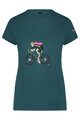 SHIMANO Cyklistické triko s krátkým rukávem - SENTIERO LTD - zelená