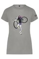 SHIMANO Cyklistické triko s krátkým rukávem - SENTIERO LTD - šedá
