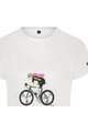 SHIMANO Cyklistické triko s krátkým rukávem - SENTIERO LTD - bílá