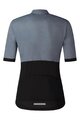 SHIMANO Cyklistický dres s krátkým rukávem - ELEMENT - šedá/černá