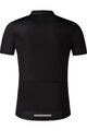 SHIMANO Cyklistický dres s krátkým rukávem - ELEMENT - černá