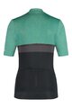 SHIMANO Cyklistický dres s krátkým rukávem - SUMIRE - zelená/šedá