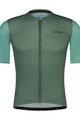 SHIMANO Cyklistický dres s krátkým rukávem - ARIA - zelená