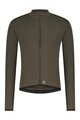 SHIMANO Cyklistický dres s dlouhým rukávem letní - VERTEX THERMAL LONG - zelená