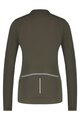 SHIMANO Cyklistický dres s dlouhým rukávem zimní - KAEDE THERMAL LONG - šedá