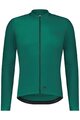 SHIMANO Cyklistický dres s dlouhým rukávem letní - ELEMENT LONG - zelená