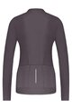 SHIMANO Cyklistický dres s dlouhým rukávem zimní - ELEMENT LONG - fialová