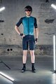 SHIMANO Cyklistické kalhoty krátké s laclem - EVOLVE PERFORMANTE - černá