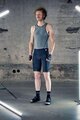 SHIMANO Cyklistické kalhoty krátké s laclem - EVOLVE PERFORMANTE - černá