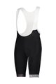 SHIMANO Cyklistické kalhoty krátké s laclem - BREAKAWAY - černá