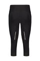 SHIMANO Cyklistické kalhoty 3/4 bez laclu - KAEDE KNICKERS 3/4 - černá