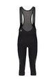 SHIMANO Cyklistické kalhoty 3/4 s laclem - VERTEX KNICKERS 3/4 - černá